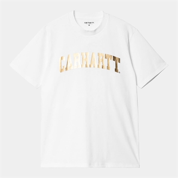 Carhartt WIP T-shirt University White/Gold